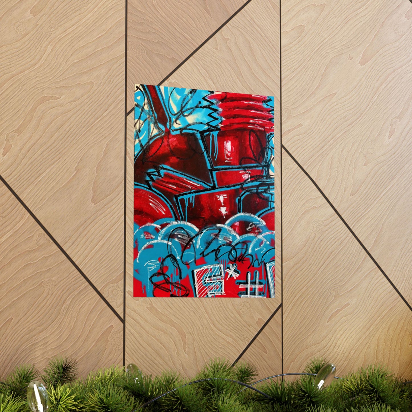 I like to think of my mind as a living room, and I hate doing the dishes Poster