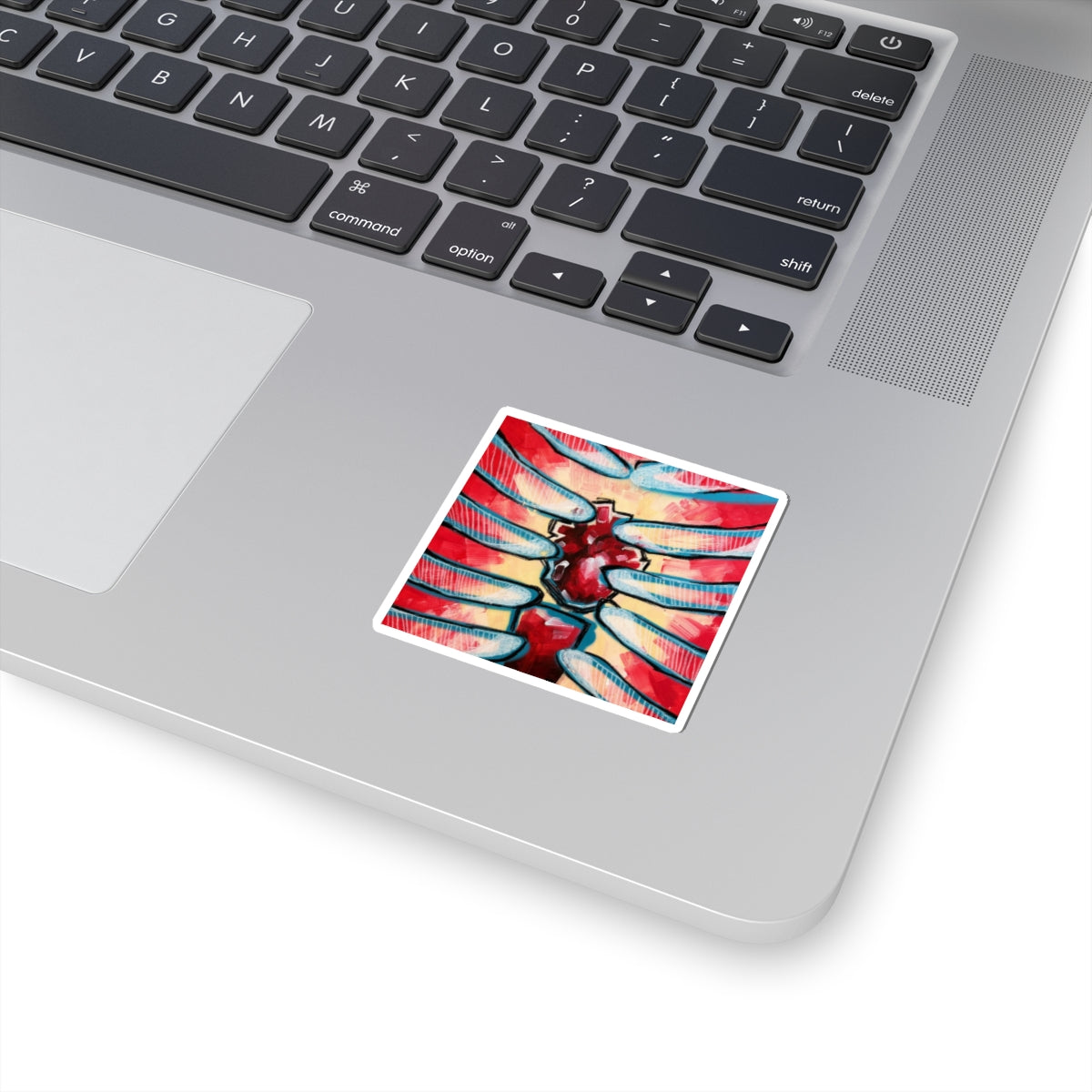 I like to think of my mind as a living room, and my heart is the centerpiece Sticker