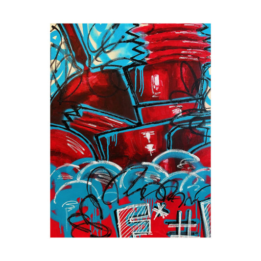 I like to think of my mind as a living room, and I hate doing the dishes Poster